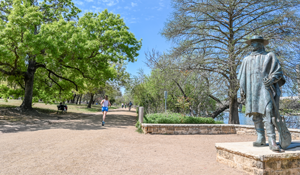 running trail in Austin