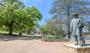 park trail in Austin